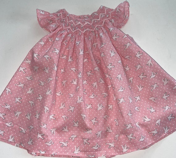 Vintage Infant Smocked Dress,smocked dress,smocki… - image 1