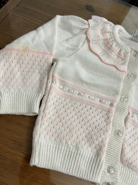 Vintage Girls Toddler Acrylic Sweater,vintage swe… - image 2