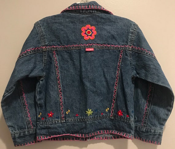 Toddler denim jacket,jacket,jean jacket,denim,den… - image 3