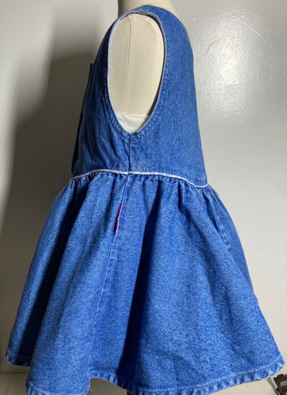 Vintage Oshkosh Denim dress,toddler Oshkosh,Oshko… - image 5