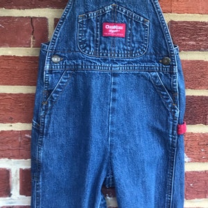 Oshkosh Denim Jean Overalls,Denim Oshkosh,Oshkosh overalls,denim overalls,jean overalls,Oshkosh image 1