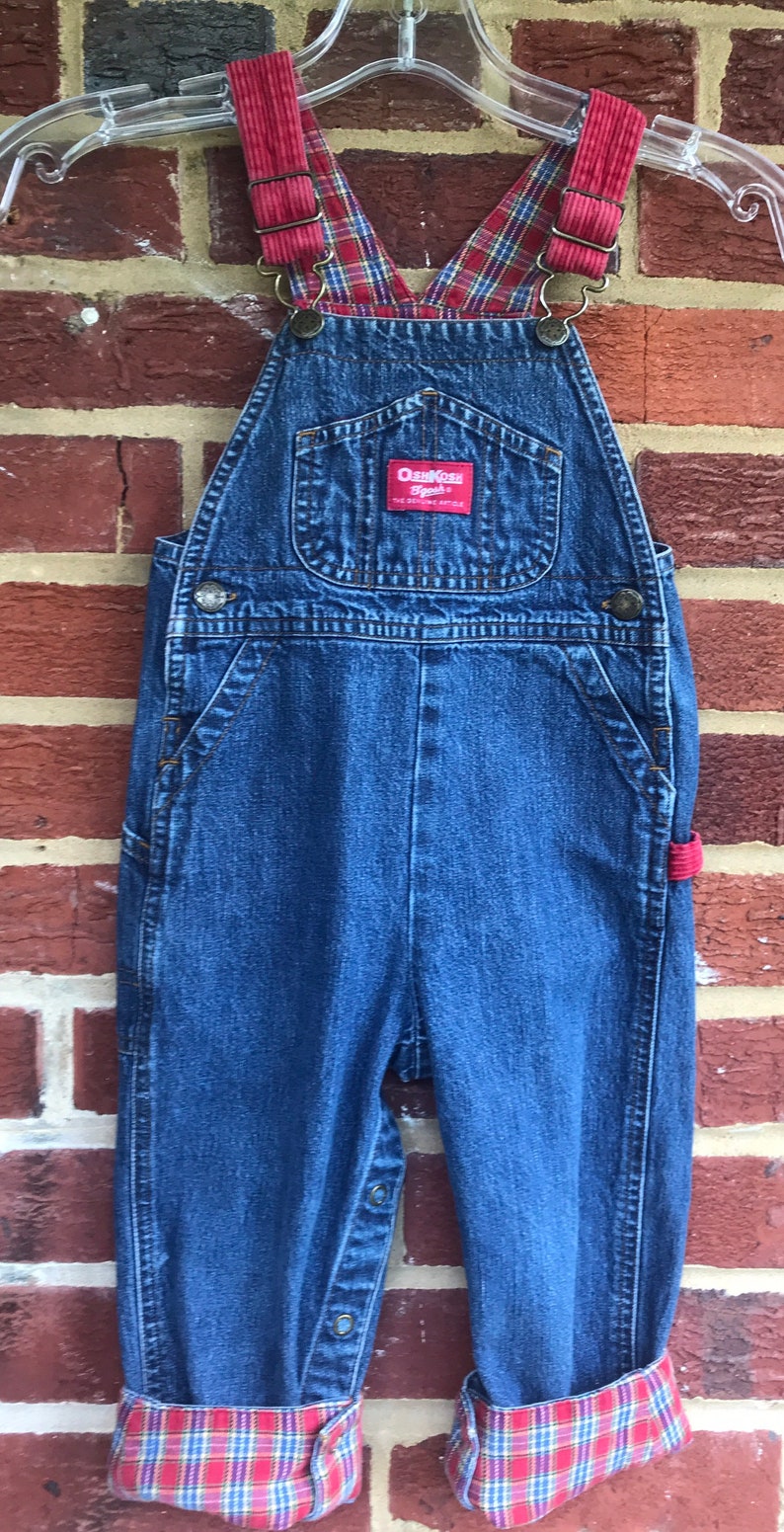 Oshkosh Denim Jean Overalls,Denim Oshkosh,Oshkosh overalls,denim overalls,jean overalls,Oshkosh image 1