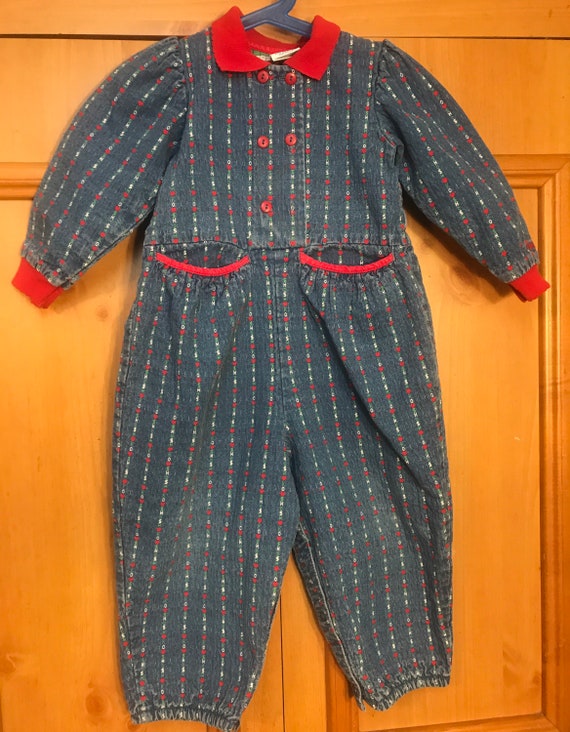 Vintage Oshkosh,Oshkosh Denim Romper,toddler Oshko