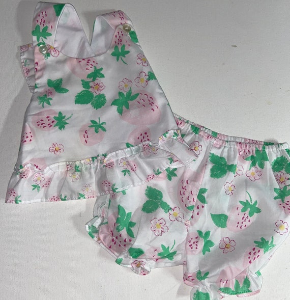 Vintage infant set,baby girl,2 piece set,baby gir… - image 2