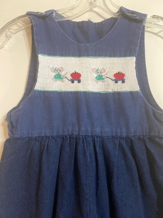 Overalls,Handmade Smocked overalls, overalls,smoc… - image 2