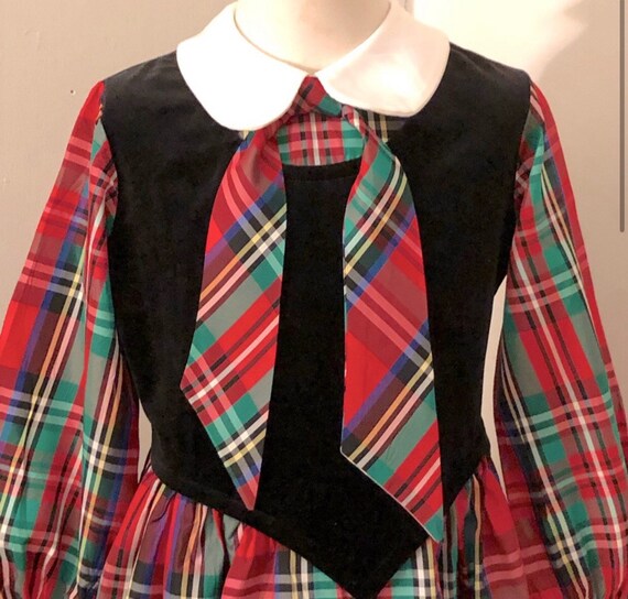 Mustard Vintage Girls Dress