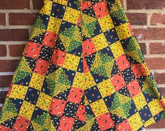 Patchwork Skirt - Etsy