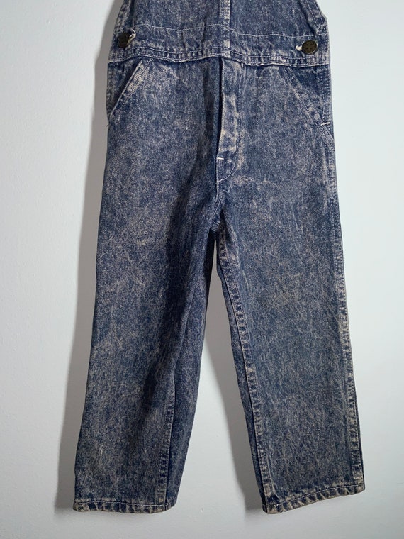 Vintage Oshkosh denim jean overalls, Vintage,vint… - image 3