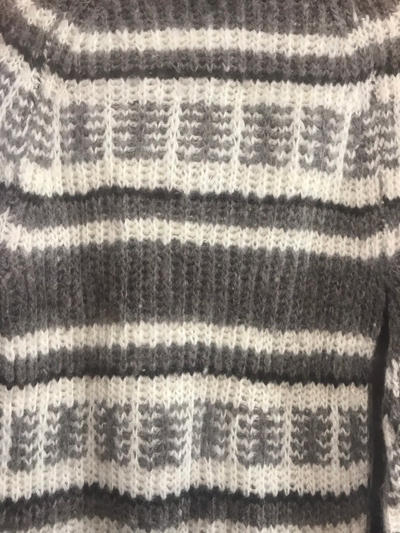 Wool Chunky Knit Sweater,Wool Sweater,handmade sw… - image 5