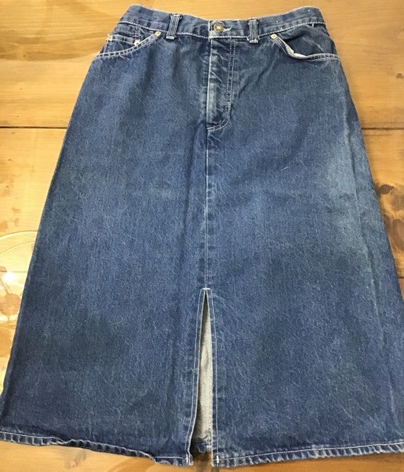 Vintage Levis Denim Skirt,denim skirt,vintage,vint