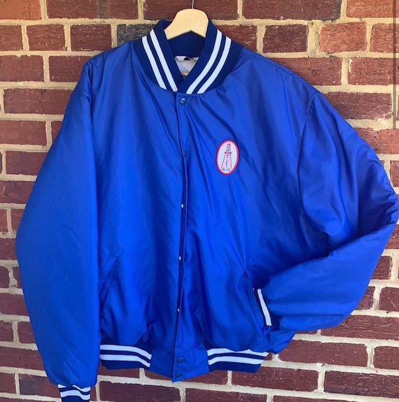 Vintage 1970s Swarthy Oil Co.Varsity Jacket,vinta… - image 1