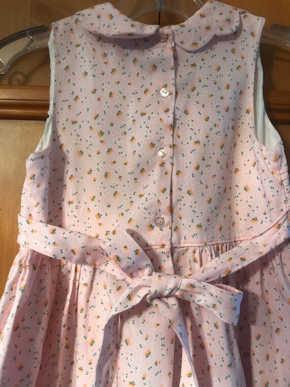 Laura Ashley  floral sz 6x prairie dress,Smocked … - image 5