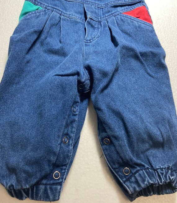 Vintage overalls,denim overalls,jean overalls, ch… - image 3