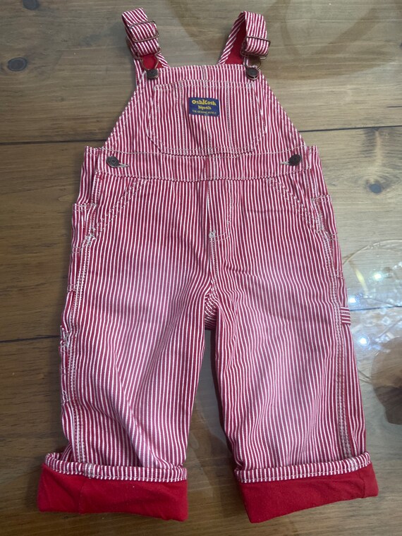 Oshkosh Lined Overalls,striped overalls, Oshkosh todd… Gem