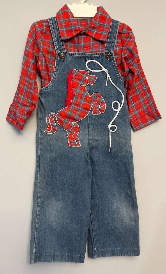 Vintage Toddler Western Outfit,Western ensemble,Co