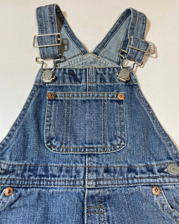 Vintage Ralph Lauren Polo Denim Overalls,toddler … - image 2