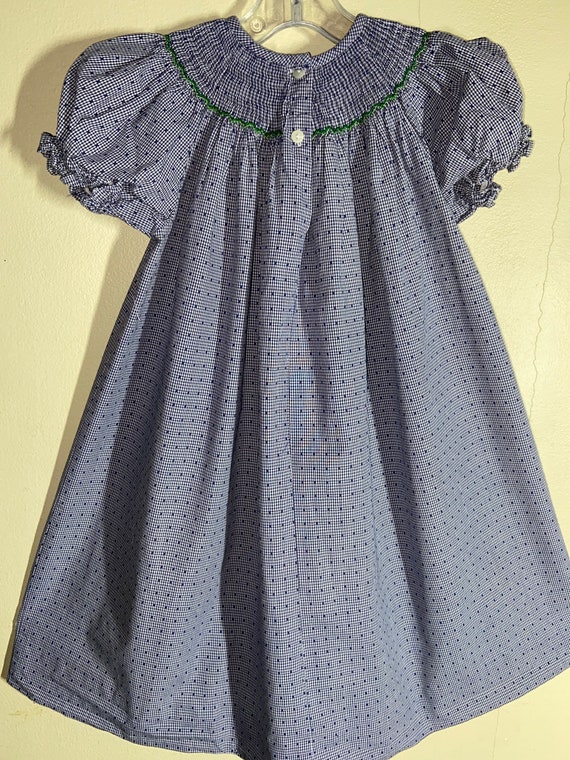 Smocked dress,girls toddler dress, vintage,vintag… - image 6