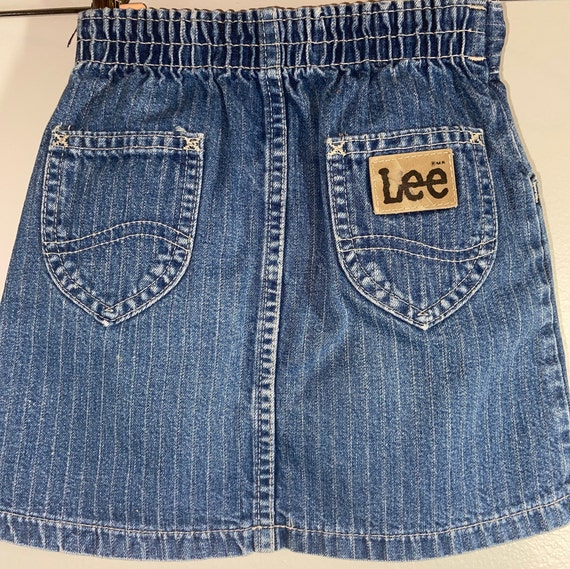 Vintage Lee Toddler Denim Skirt,vintage,vintage d… - image 2