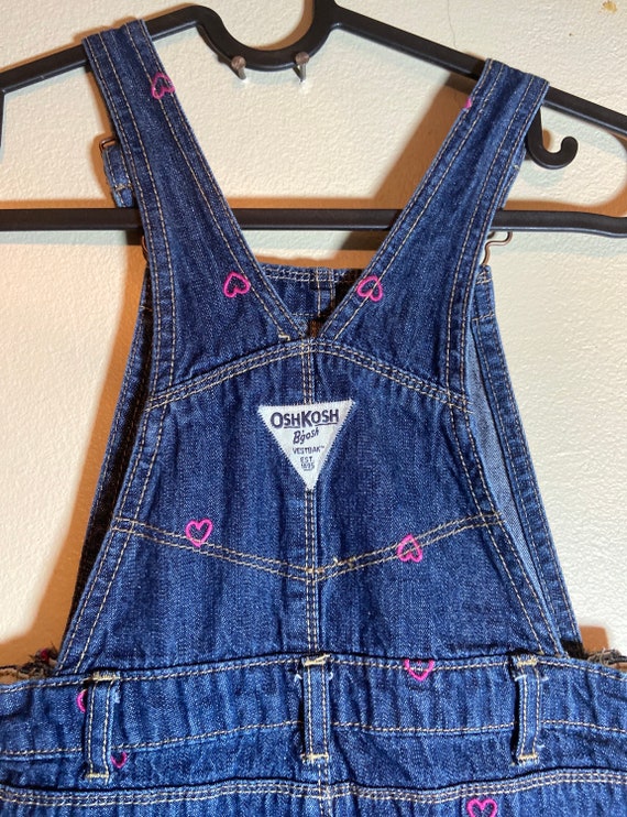 Oshkosh girls overalls,girls overalls,denim overa… - image 5