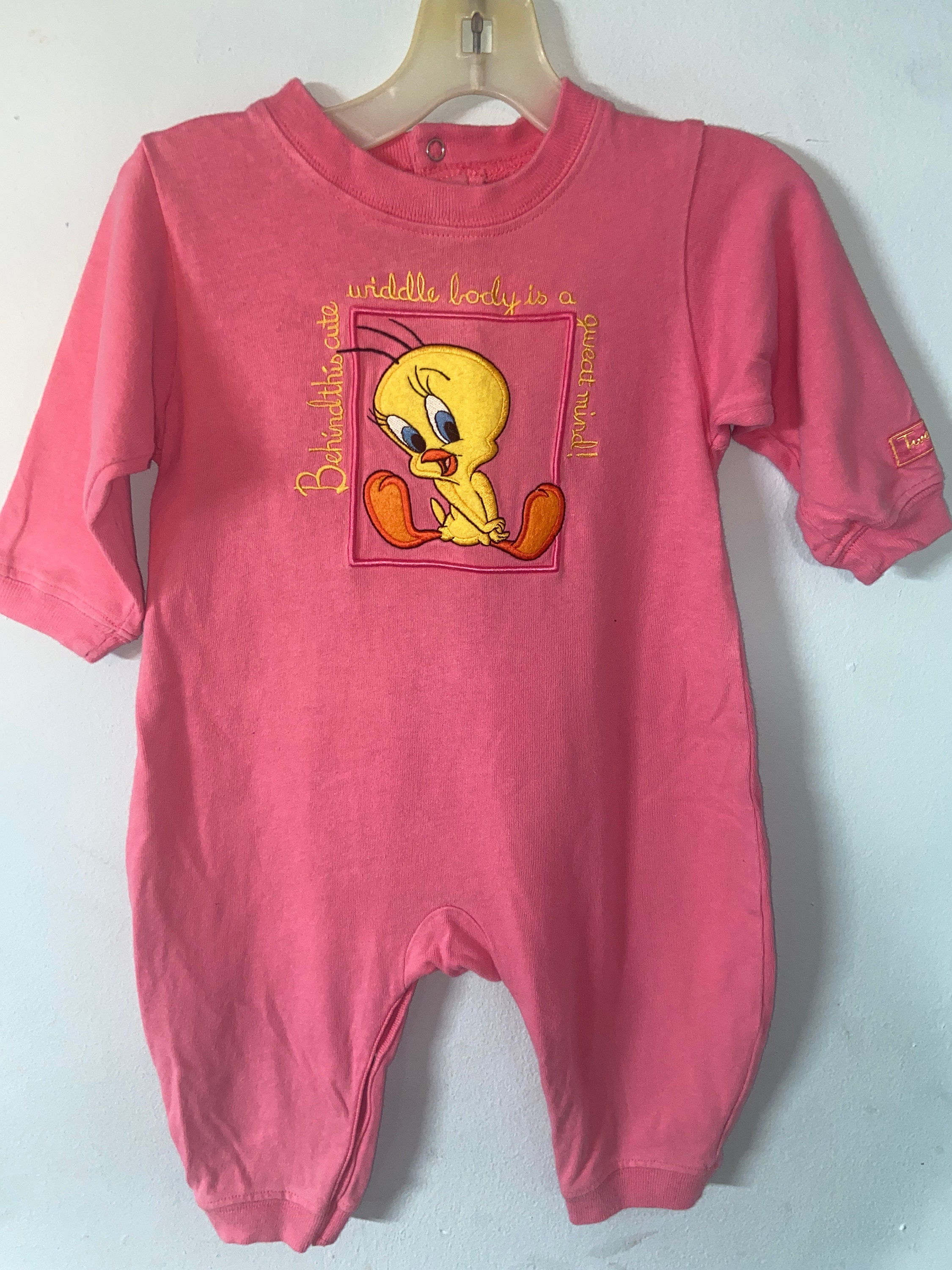 Tweety bird onesie 2025