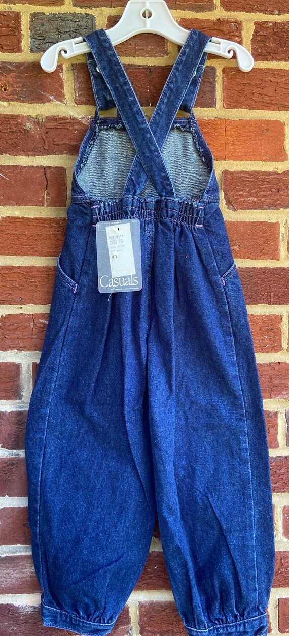 Vintage Girls Overalls,deadstock,union made,made … - image 2