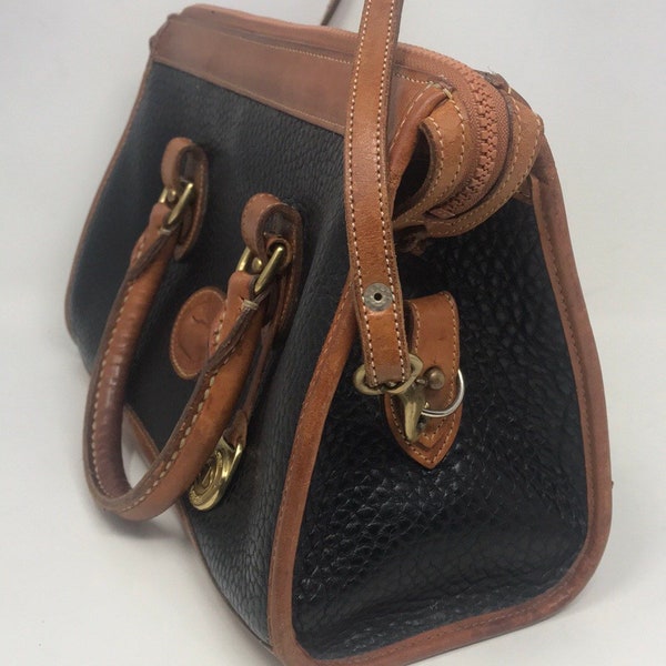 Dooney & Bourke Vintage Satchel Crossbody Handbag,crossbody bag,leather,Vintage leather purse