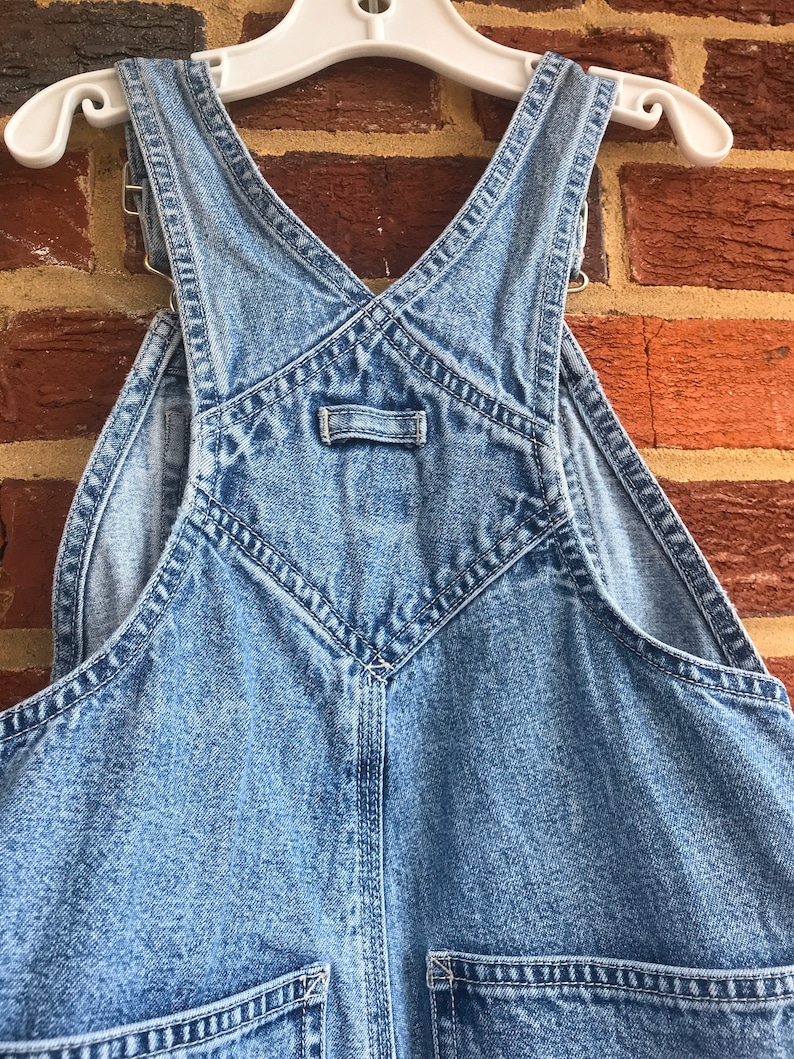 Vintage Denim Jean kids Gap sz S4 overalls,Gap,Gap denim,denim overalls,kids overalls,overalls,jeans,Gap overalls image 5