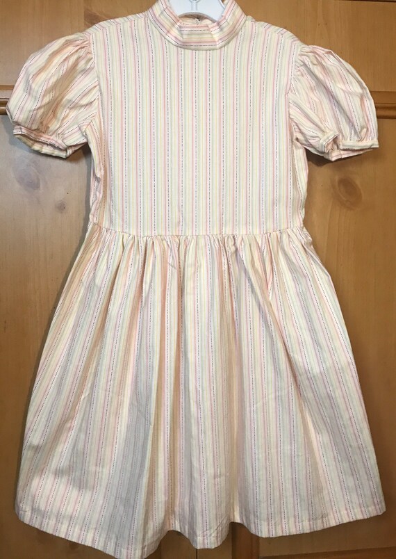 Girls apron dress handmade,Apron dress,vintage dr… - image 7