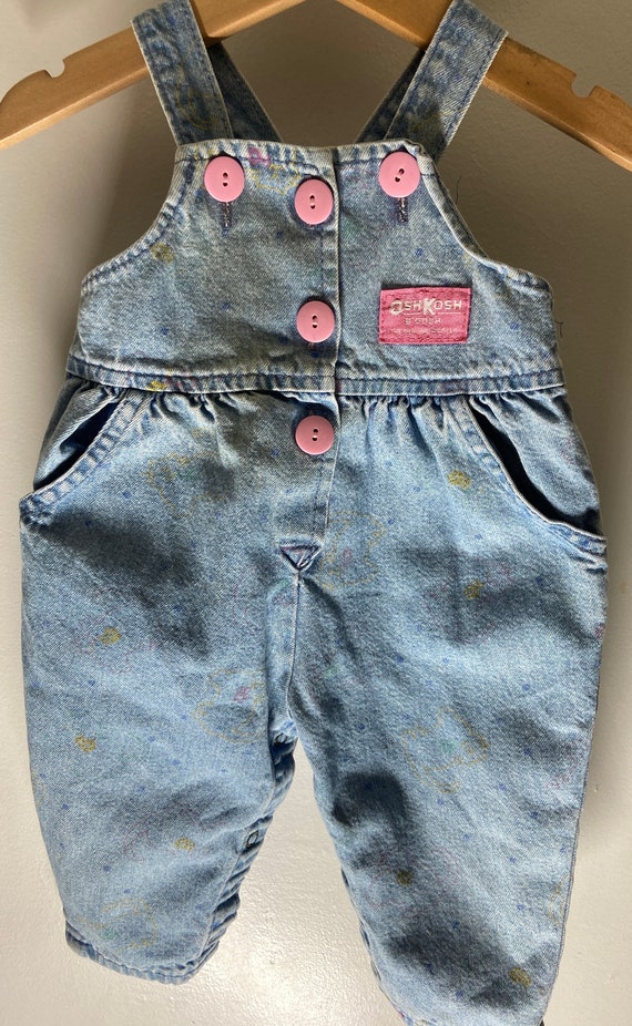Vintage Oshkosh USA Overalls,infant Oshkosh,Oshkos