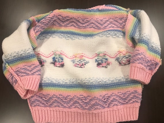 Vintage Handmade Sweater,toddler sweater,sweater,… - image 8