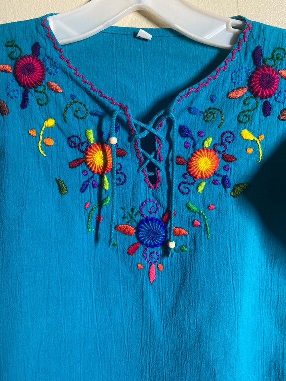 Embroidered tunic top, embroidered, vintage embro… - image 3