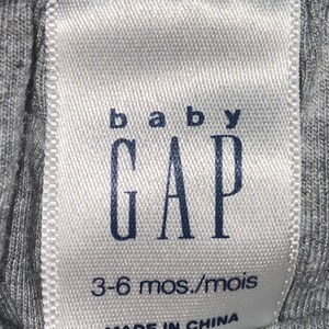 Gap denim jumper,jean jumper, infant, infant denim ,denim,Gap,Gap denim, Baby girl,infant girl,Baby gap,3-6 months,denim dress image 7