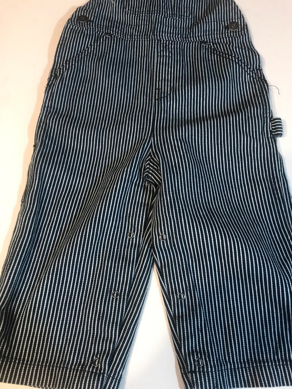 Conductor Overalls,Key Toddler Overalls,Striped overa… Gem