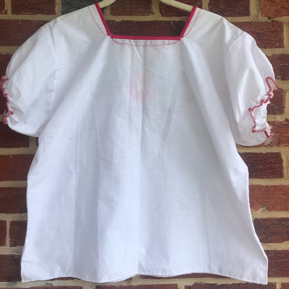 Embroidered floral top, embroidered blouse,Women’… - image 5