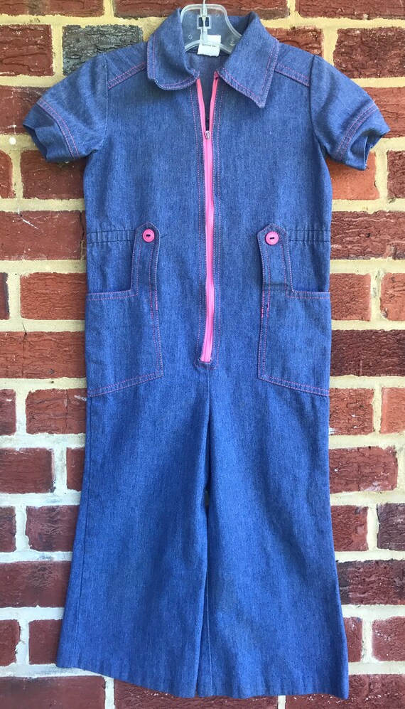 Vintage denim jumpsuit,vintage denim, vintage,deni