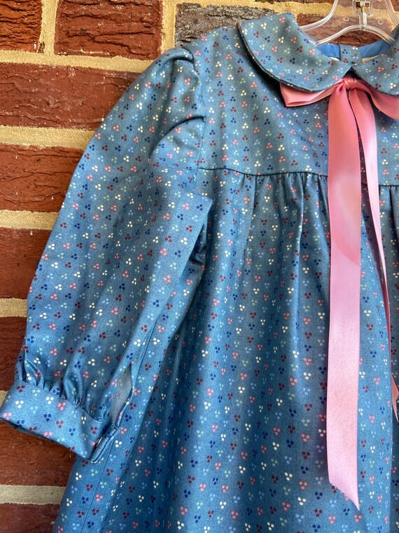 Handmade Childs dress,prairie dress,handmade,80s,… - image 3