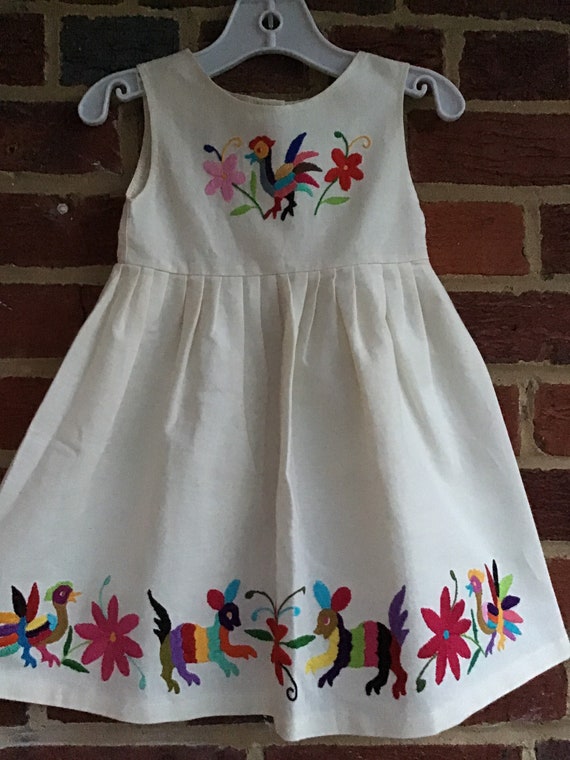 Mexican girls dress,embroidered girls dress,New dr