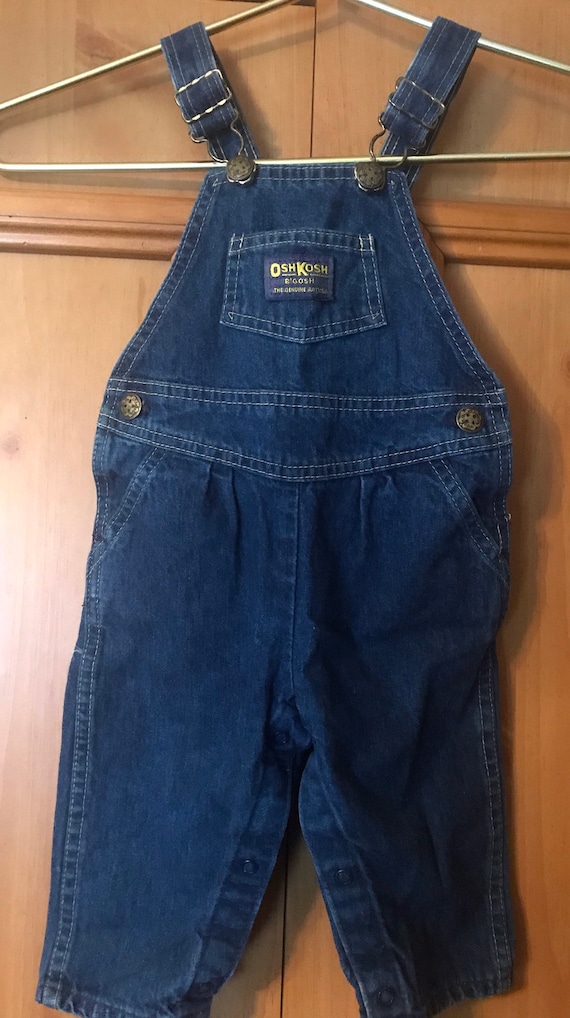 Oshkosh vintage made in USA 18 month overalls