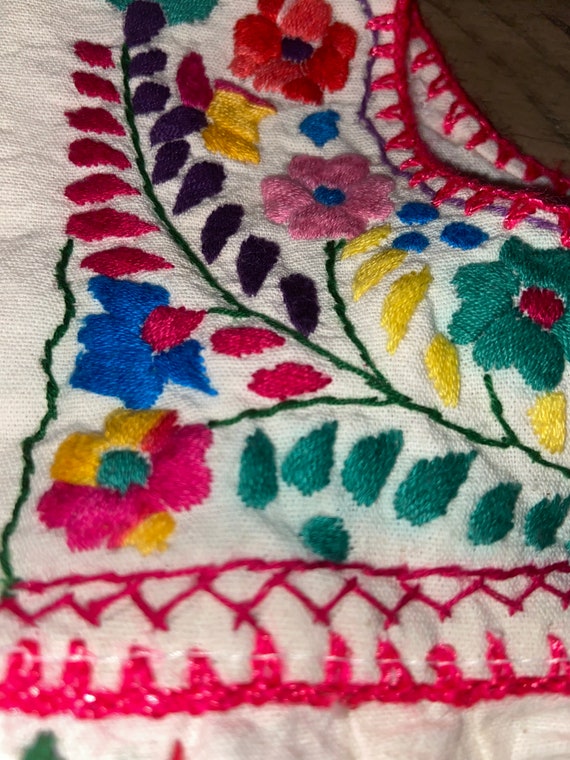 Embroidered toddler dress,toddler dress,sheer tod… - image 7