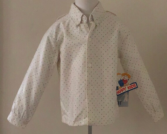 Vintage Sears Toddler Overalls Shirt Set,Nea w/ta… - image 6