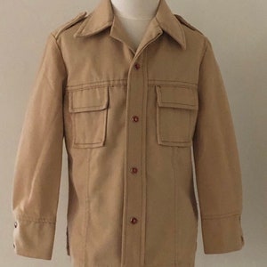Vintage Embroidered Boys/Toddler Shirt Jacket,Cowboy,Embroidered jacket,Embroidered Shirt,Vintage image 3