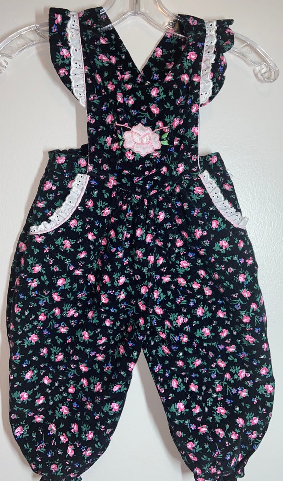 Vintage corduroy overalls, toddler, toddler girls 