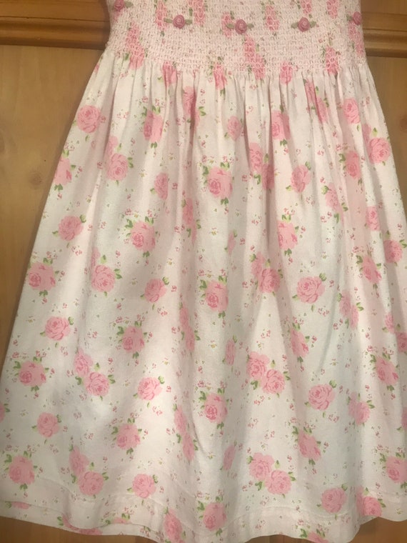 Laura Ashley floral sz 4 prairie dress,Cotton dre… - image 3