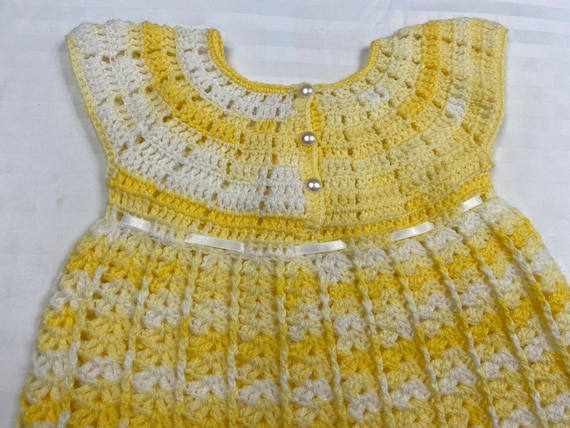 Grandma’s handmade crochet dress, crochet Dress,T… - image 8