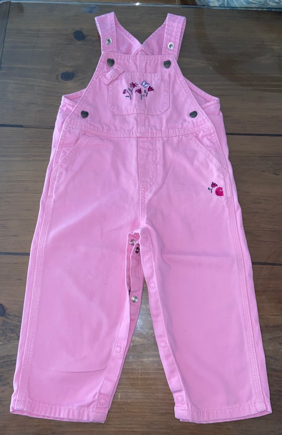 Carhartt,Carhartt overalls,toddler overalls,pink … - image 1