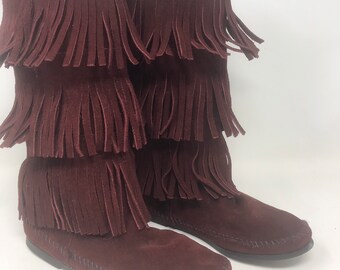 boho moccasin boots