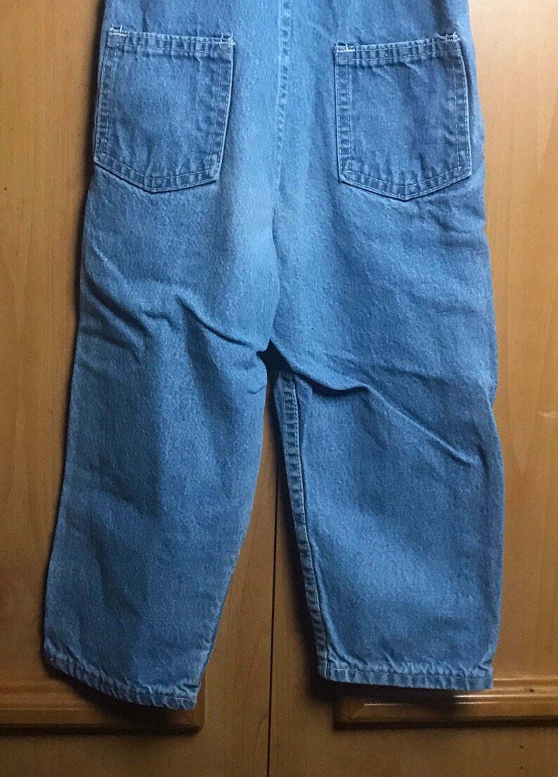 Vintage Oshkosh denim jean overalls vintage jean,vintage overalls Made in USA,vintage denim