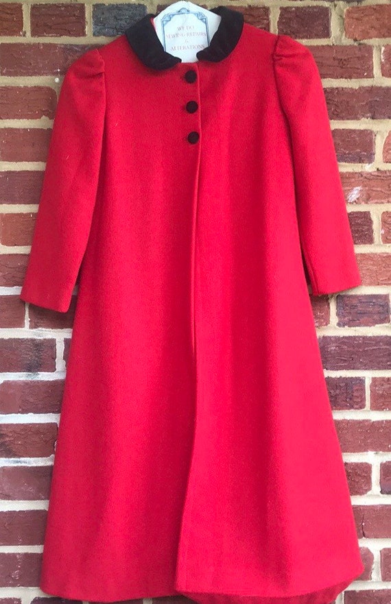 Vintage 1960s Girls maxi coat 1960s,vintage,vintag