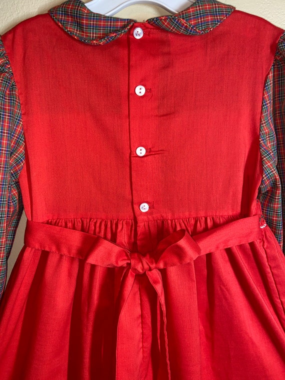 Vintage Polly Flinders Dress,girls dress,smocked … - image 8