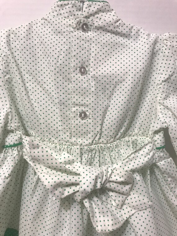 Polly Flinders toddler smocked dress,apron dress,… - image 6